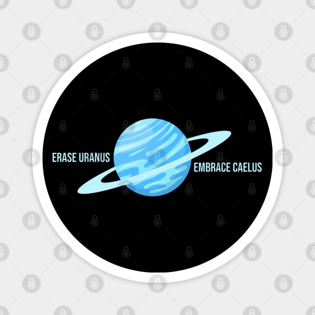 Erase Uranus Magnet by INLE Designs